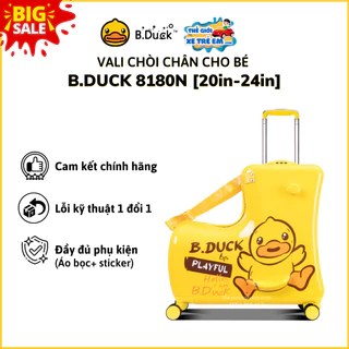 Vali cho bé hình vịt bản quyền BDuck 8180N [20in/24in- Nhập khẩu chính hãng B.Duck, hàng sẵn có]