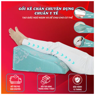 CAO 28CM - GỐI CHỐNG GIÃN TĨNH MẠCH KÊ CHÂN BÀ BẦU CHỐNG PHÙ CHÂN, TÊ BÌ YOROKOBI