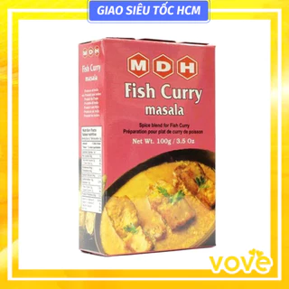 Bột gia vị cà ri cá Ấn Độ MDH Fish Curry Masala 100gr