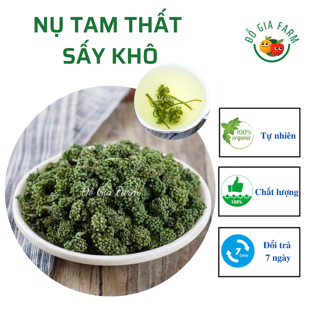 Nụ tam thất sấy khô 20gr, 50gr giúp ngủ ngon