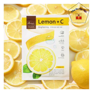 Mặt nạ Ariul chanh Lemon vitamin C Hàn Quốc chính hãng