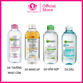 Nước Tẩy Trang Garnier Pháp 400ml mẫu mới