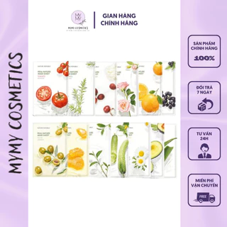 Mặt Nạ Giấy Nature Republic Real Nature Mask Sheet Dưỡng Ẩm Hỗ Trợ Trắng Sáng Làn Da 23ml