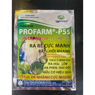 Phân bón Siêu Lân 10-55-10+TE  Ra rễ cực mạnh, bật chồi nhanh gói 15g