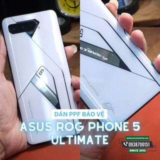 Miếng dán PPF Hydorgen Asus Rog Phone 5 / 5 Ultimate trong, nhám, đổi màu cao cấp