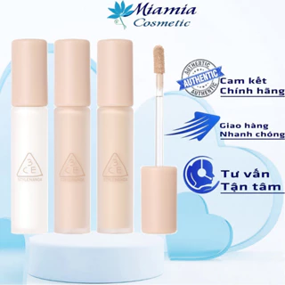 Kem Che Khuyết Điểm 3CE SKIN FIT COVER LIQUID CONCEALER Light Ivory Soft Medium 5.2g [CHECK HIDDEN TAG]