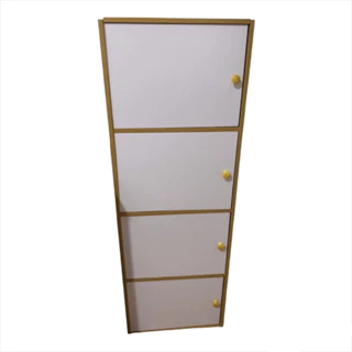 Tủ Sách Để Sàn 4 Ngăn 4 Cửa Gỗ MDF