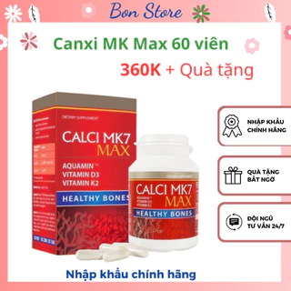 [Tặng quà ]Canxi MK7 Max – Bổ sung canxi hữu cơ phát triển chiều cao tối đa cho tuổi dậy thì