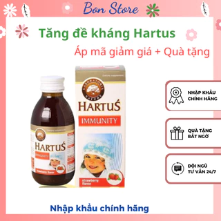 [Tặng quà]Hartus' Immunity Tăng Sức Đề Kháng,Miễn Dịch,Hết Ốm Vặt.Tăng Cường Sức Khỏe Đường Hô Hấp