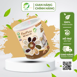 Bột Ngũ Cốc Dinh Dưỡng OmiPure 29 loại hạt - Dạng Lon - Sản phẩm cho người ăn kiêng, tiểu đường và ăn chay EHERBAL PURE