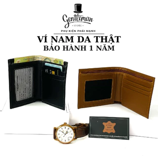 Ví nam da bò thật phong cách sang trọng bảo hành 12 tháng G02