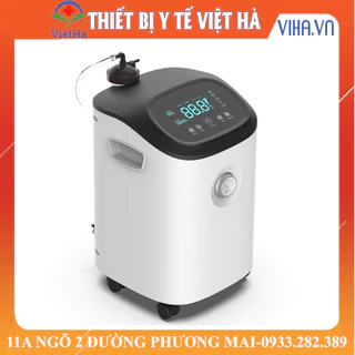 MÁY TẠO OXY Y TẾ KÈM XÔNG KHÍ DUNG DÙNG CHO NGƯỜI BỆNH CARER CR5PW - MÁY THỞ OXY TẠI NHÀ CÔNG SUẤT 5L/PHÚT