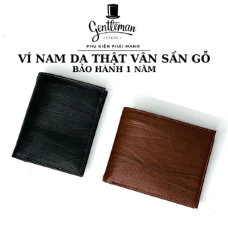 Ví nam da bò thật vân sần gồ phong cách tối giản bảo hành 12 tháng G04