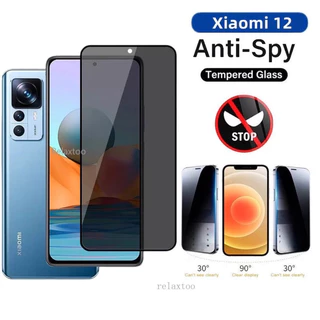 Kính cường lực chống nhìn trộm cho Xiaomi Redmi 12C/ Redmi Note 12/ Redmi Note 12 Pro Full màn hình siêu bảo mật