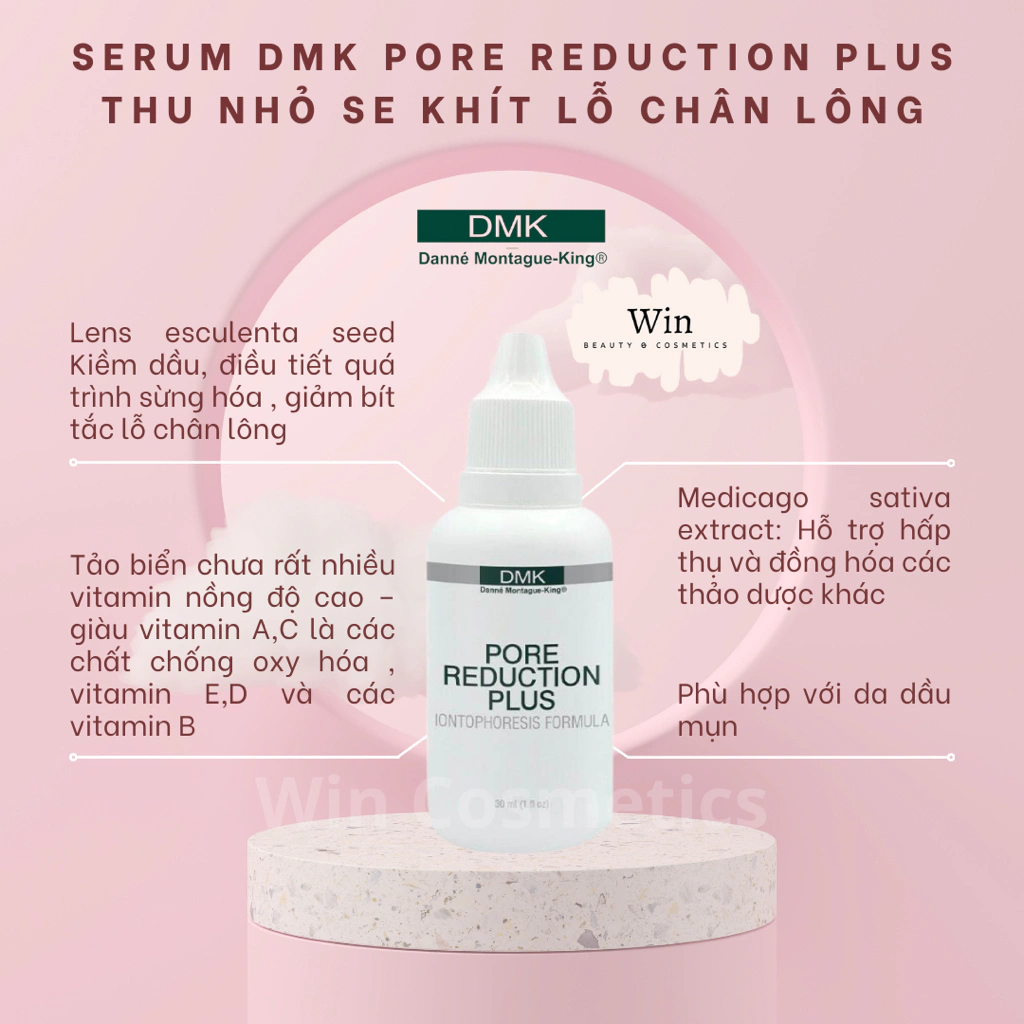 [Hàng công ty] Serum DMK Pore ​​Reduction Plus thu nhỏ se khít lỗ chân lông