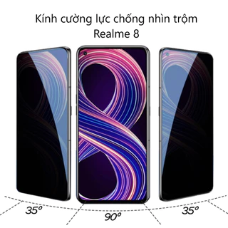 Kính cường lực Chống nhìn trộm REALME 8 Pro 5G 4G