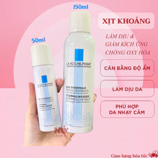 ( HKM tem phụ )Xịt Khoáng 50ml La roche posay Xịt khoáng dành cho da nhạy cảm La Roche Posay Thermal Spring Water 50ml