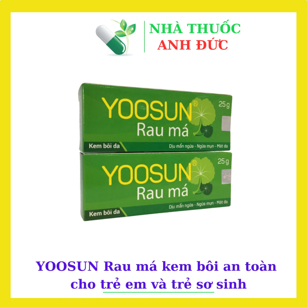 YOOSUN Rau má Kem ngừa mụn, rôm sẩy, hăm tả, mát da, muỗi đốt, an toàn cho trẻ em và trẻ sơ sinh không gây kích ứng da