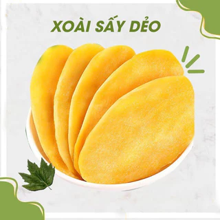 Xoài sấy dẻo 500g, Xoài sấy nguyên miếng, chua ngọt tự nhiên, không xơ, hàng xuất khẩu