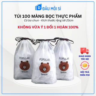 Màng bọc thực phẩm co giãn siêu dai có chun hình túi gấu tiện lợi từ Khodaumoisi