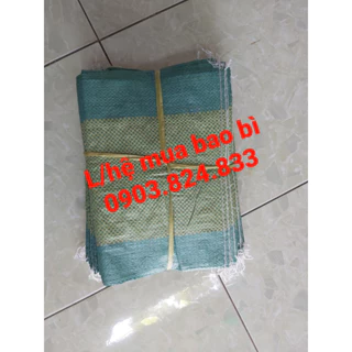 combo 100 cái bao đựng gạo 10kg hàng chợ