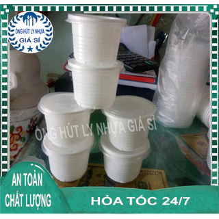 Ly nhựa trắng sữa 100ml 1 cây 50 cái