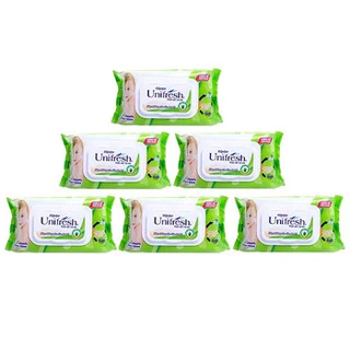 Khăn ướt em bé Unifresh Aloe Vera không mùi gói 100 miếng