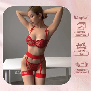 Bộ Bra Nữ Tính (Không kèm tất) - B.Lingerie