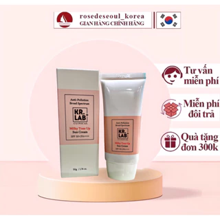 Kem chống nắng Kr.lab trọng lượng 50 gam hạn dùng 2026 SPF 50PA+++