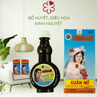 Xuân Nữ Bổ Huyết Vĩnh Quang chai 280ml-Hỗ trợ điều hoà kinh nguyệt, đau bụng kinh, bệnh phụ khoa, bổ máu cho Phụ Nữ