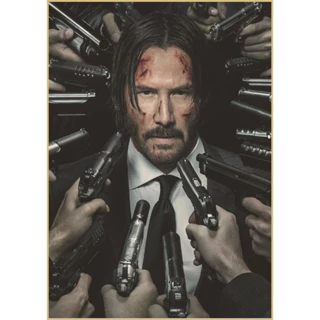 Poster (áp phích) bộ phim John Wick