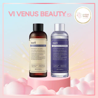 [Mã VIVET610_Giảm 10%] Nước Hoa Hồng KLAIRS Cho Da Nhạy Cảm Supple Preparation Toner 180ml Có Mùi và Không Mùi