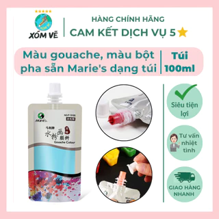 [XÓM VẼ] Màu GOUACHE goát túi/bịch 100ml