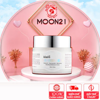 Kem Dưỡng Klairs, Kem Dưỡng Ẩm Klairs Freshly Juiced Vitamin E Mask 90g dưỡng trắng da, mặt nạ ngủ MOON21