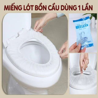 Miếng lót bồn cầu dùng một lần nhỏ gọn tiện lợi mang đi