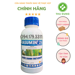 Thuốc trừ bệnh Kasumin 2SL chai 425ml Nám đen vỏ mít - Đốm lá - Thối vi khuẩn - Đạo ôn