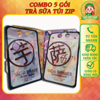 COMBO 5 GÓI Trà Sữa Túi ZiP Trái Cây 14 Vị (Có gói lẻ) ⭐Song.Thien.Shop✅