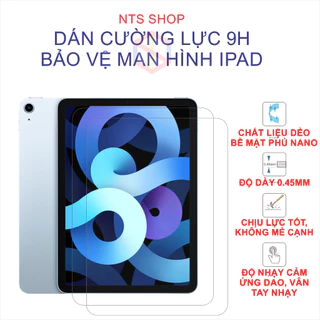 Dán cường lực nhựa dẻo 9H bảo vệ màn hình iphad các loại