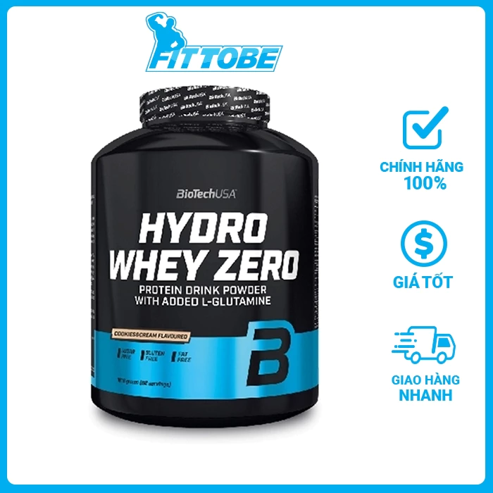 Sữa Tăng Cơ Hydro Whey Zero BiotechUSA Hộp 1.8Kg