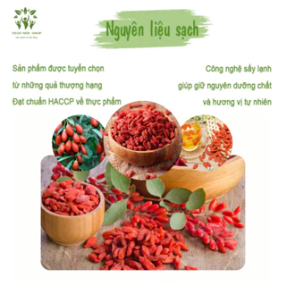 [Hàng Mới Sẵn Kho]  1 KG Kỷ Tử Đỏ (Câu Kỉ Tử) Sấy Khô Quả To Đỏ Đều Giúp Đẹp Da, Bổ Máu, Dễ Ngủ, Sáng Mắt