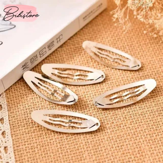 (Set 10-20c) Phôi kẹp tóc Oval - Elip làm handmade