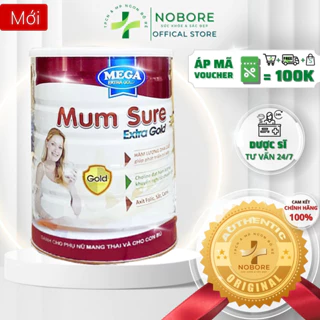 Sữa Bầu Mum Sure Extra Gold Sữa Tốt Cho Mẹ Bầu Có Chứa DHA Hỗ Trợ Phát Triển Trí Não Của Thai Nhi (Hộp 900g) - NOBORE