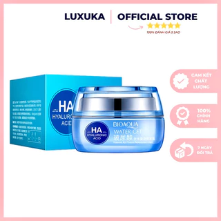 Kem dưỡng ẩm cấp nước Bioaqua Kem cấp ẩm Hyaluronic Acid căng bóng da Luxuka BA22 (50g)