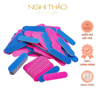 Dũa móng tay mini NGHI THẢO set 100 chiếc