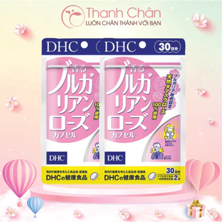 Viên Uống DHC Hoa Hồng Bulgarian Rose Capsule Làm Thơm Cơ Thể 30 Ngày