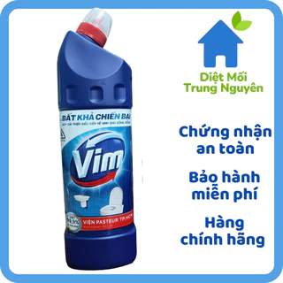 Nước Tẩy Bồn Cầu Vim Diệt Khuẩn (880ml/chai) - Xanh Biển