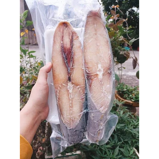 cá thu 2 khúc 1 nắng ❤️GIÁ SỈ❤️ 2 khúc 1kg thơm ngon, chiên , nướng