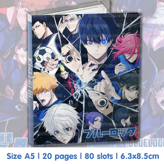 Album đựng ảnh BLUE LOCK A5 80 ô sổ binder để thẻ card anime game manga sưu tập