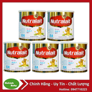 Combo 5 Lon Sữa Nutralait BA 700g [Date mới nhất]