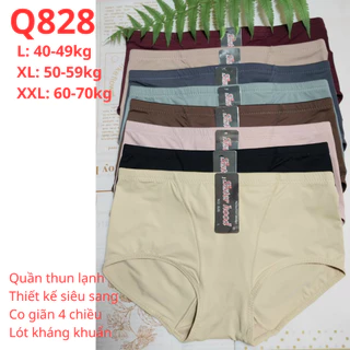 Quần lót nữ Thái Lan thun lạnh chất vải xịn đẳng cấp, mềm mại, lót kháng khuẩn Sister hood 828 (L,XL,XXL) Hưng ThịnhPhát